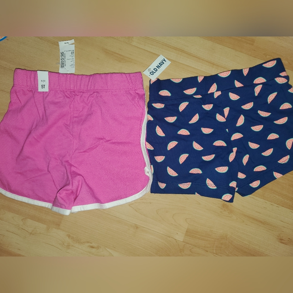 NWT girls shorts size 5t and xs (5)